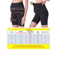 thumbnail image 4 of Gustave Women Maternity Yoga Shorts Over the Belly Workout Running Active Pregnant Athletic Short Pants Leggings with Pockets "Gray, L", 4 of 5