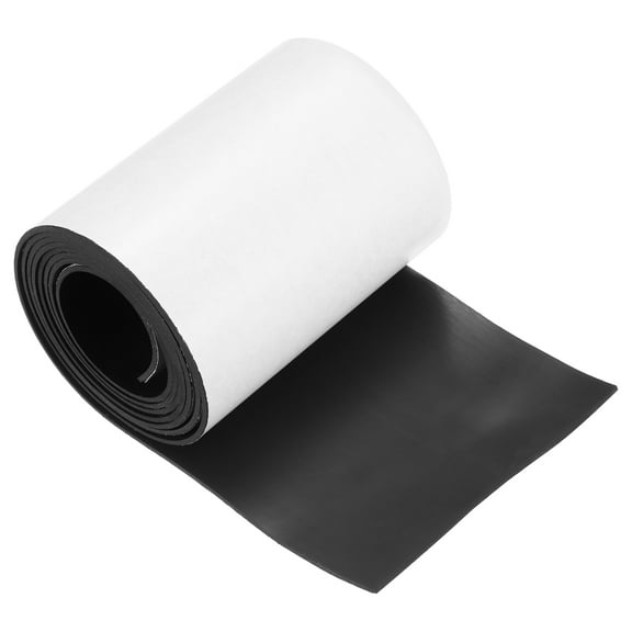 Uxcell Adhesive Neoprene Rubber Strips Sheet 4" x 60" x 1/16" White Rubber Weather Stripping for Sound-Proofing 1Pcs