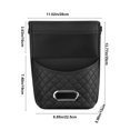 thumbnail image 3 of Danhjin Storage Pouch Multifunctional Vehicle Storage Bag Rear Seat Back Hanging Storage Bag In the Car With Practical Garbage Bucket, 3 of 6