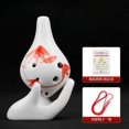 thumbnail image 6 of 6 Hole Ceramic Ocarina Alto C Key Beginner Flute AC12 Chinese Style Wind Instrument for Practice Performance or Gift, 6 of 6