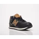 thumbnail image 3 of New Balance Mens Black/Brown Leather Sneakers 574 Athletic Shoes EU40, 3 of 6