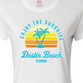 thumbnail image 4 of Inktastic Summer Enjoy the Sunshine Destin Beach Florida in Blue Women's T-Shirt, 4 of 5