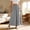 *Gray, variant on Women's Elastic High Waist A Line Flowy Midi Skirt,Casual Solid Summer Swing Skirt Black,Women's Plus L