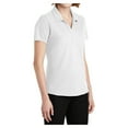 thumbnail image 4 of Yellow Rooster Women's EZPerformance Pique Polo T-Shirt White 4XL, 4 of 6