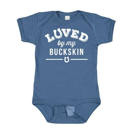 

Inktastic Buckskin Horse Lover Gift Idea Gift Baby Boy or Baby Girl Bodysuit