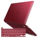thumbnail image 1 of Funda rígida IBENZER para MacBook Pro 13", rojo vino, M1 M2, 1 of 9