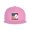 Pink, variant on Flat Bill Snapback Hats for Men Women Baseball America Flag Hip Hop Style Plain Baseball Cap Pink