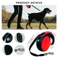 thumbnail image 6 of Retractable Dog Leash with Chew Proof Cable,16Ft Heavy Duty Dog Leash for Small Medium Large Dogs up to 110lbs(16ft+LED+RedD), 6 of 7