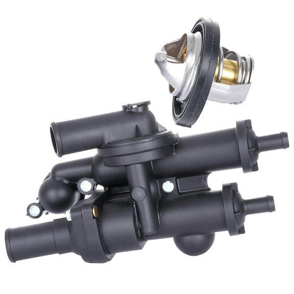 SCITOO Thermostat Housing Assembly 06508355AA 55111016AD 902-319 for 2011-2014 for Chrysler 200 2007-2010 for Chrysler Sebring 2007-2017 for Jeep Compass Thermostat Housing/Water Outlet