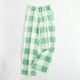 thumbnail image 2 of ShomPort Fleece Pajama Pants Women Winter Warm Fuzzy Loungewear Plaid Pajama Pants Casual Loose Plaid Pants for Women, 2 of 6