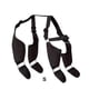 thumbnail image 5 of Greeniant Bota con tirantes Wonder Dog a prueba de viento de invierno para máxima comodidad, zapatos para perros con tirantes, bota para perros Ropa para mascotas negro S, 5 of 6