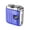 Portable Mini Electric Shaver Blue, variant on Mbvtdt Portable Mini Electric Shaver, Dual Ring Rotary Rechargeable Razor, Wet Dry USB Travel Shaver for Men Home Personal Grooming