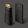 thumbnail image 4 of Portable Mini 50 fold Umbrella Sun Umbrella Sun Umbrella Sun Sunscreen Umbrella (Navy Blue), 4 of 7