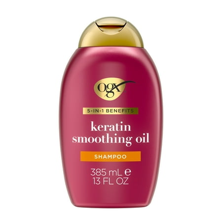 Frizz-Free + Keratin Smoothing Oil Shampoo