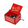 thumbnail image 4 of BELOVING Merry Christmas Music Box Compact Desk for Office Birthday Gift Celebrations Style H, 4 of 10