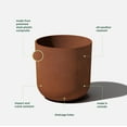thumbnail image 3 of Veradek Patina Series Kona Plastic-Steel Planter - (15 inch), 3 of 8