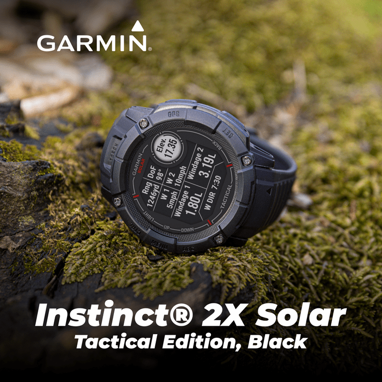 Garmin Instinct 2X Solar smartwatch with LED flashlight touts unlimited  solar-powered battery life - Yanko Design