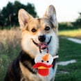 thumbnail image 3 of OULII Bite-resistant Dog Toy Cotton Rope Red 1Pack for Christmas, 3 of 8