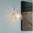 thumbnail image 5 of Kichler 55214BKWTR Marant 10" Tall Bathroom Sconce - Black, 5 of 7