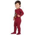 thumbnail image 3 of Intimo Baby Pajamas Set Footed Jammies Beanie Hogwarts House Gryffindor, 3 of 6
