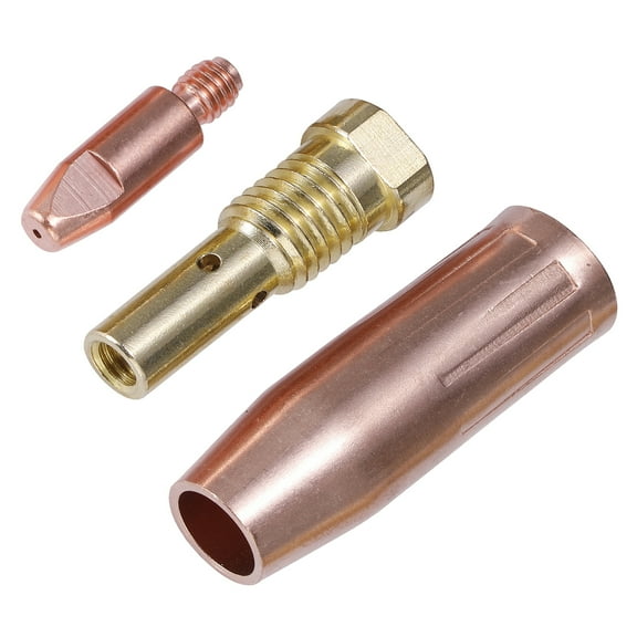 MIG030-60, 50-pcs .030” Tips, 5-pcs Gas Nozzles, 5-pcs Gas Diffusers Use for MTS-165/185/205, MIG-160/180/200, MIG-140GS