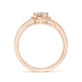 thumbnail image 2 of Angara Natural Opal Ring - Prong-Set Opal and Diamond Split Shank Ring for Women | October Birthstone Jewelry | 14K Rose Gold Opal Ring (Ring Size = 7), 2 of 12