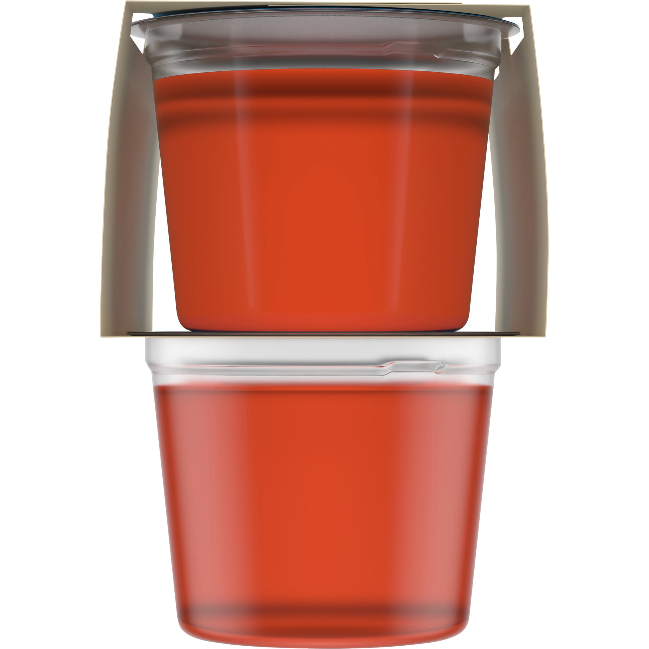 Kool-Aid Gels Tropical Punch Jell-O Gelatin Snacks, 4 Ct Cups
