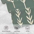 thumbnail image 5 of Yayeee 100% Cotton Hand Towels for Bathroom 16" x 28" Soft Absorbent Kitchen Towel, Dark Green Leaves, 5 of 7