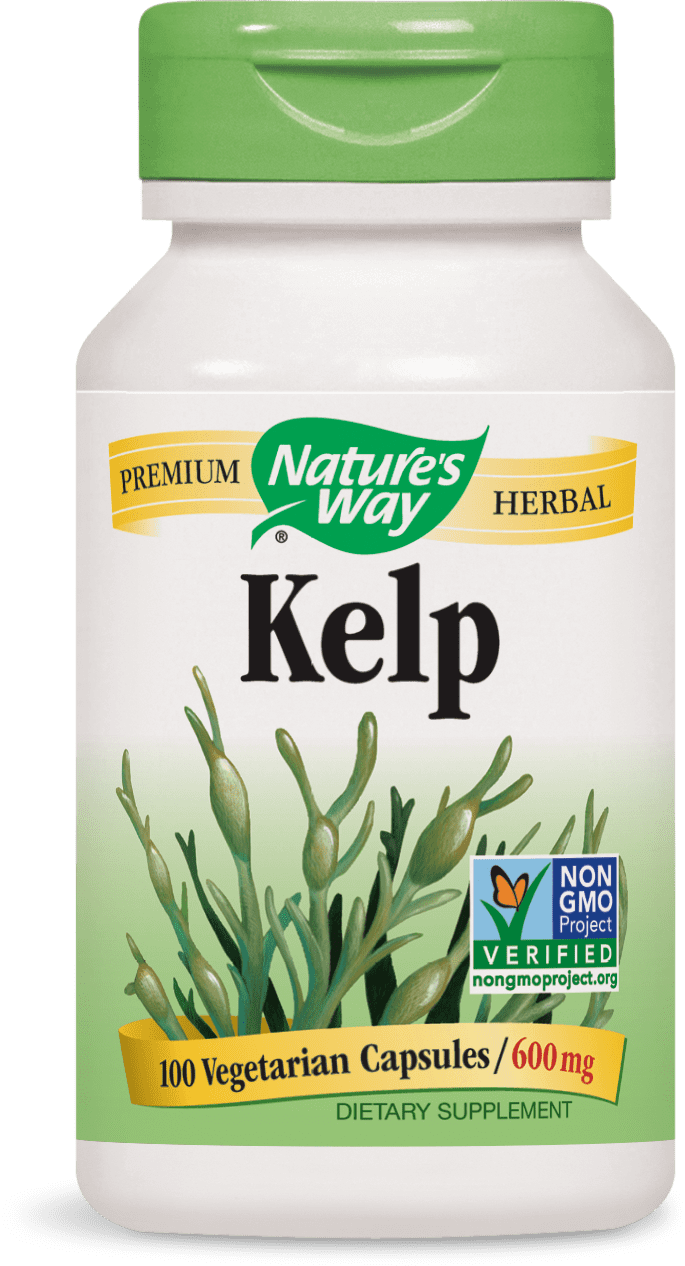Natures Way Kelp Vegetarian Capsules, 600 Mg, 100 Ct | Ubuy Kosovo