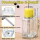 thumbnail image 5 of Dispensador Noverlife de acetona cuadrado de 180 ml con tapa, 2 unidades, 5 of 8