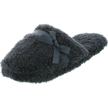 

SC Home Collection Womens Fashion Plush Warm House Slippers Black 9/10