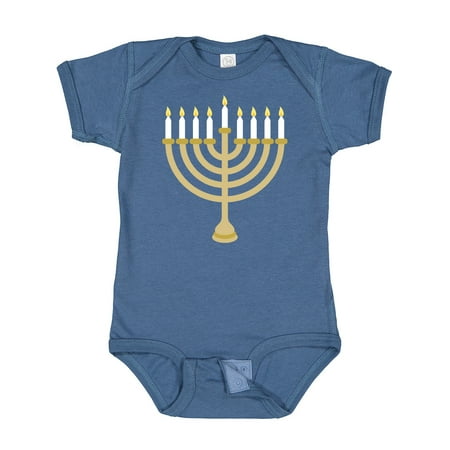 

Inktastic Chanukah Hanukah Menorah Gift Baby Boy or Baby Girl Bodysuit