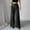 #Black, variant on DPTALR George Women's Wide Leg High Waisted Flowy Dress Pants,Workout Casual Trousers,Black,Size S