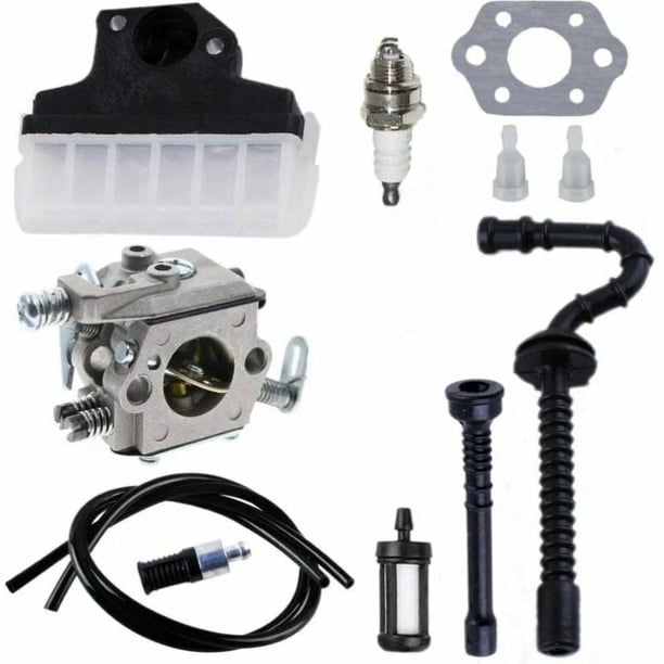 Carburador de motosierra optimizado, kit de bobina de encendido de repuesto para motosierras Stihl 021 023 025 MS210 MS230 MS250, que garantiza un rendimiento constante del motor y un arranque suave,