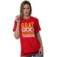 thumbnail image 4 of God Over All Things GOAT Christian Men's Graphic T Shirt Tees Brisco Brands L, 4 of 6