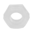 thumbnail image 1 of Nutsand Bolts,50Pcs Hex Nuts Plastic Nylon Hex Nuts Hexagonal Nuts Enhanced Features, 1 of 14