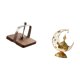 thumbnail image 5 of Servilletero De Café, Dispensador De Pañuelos, Organizador De Base De Madera, Candelabro Antiguo, Soporte Decorativo Para Velas Para Cocina, Oficina, Mesa De Comedor Interior, Sala De Estar,, 5 of 8