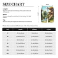 thumbnail image 3 of KLL Cartoon Mushroom House Print Bikini Set for Women,String Two Piece Halter Top Triangle Bikini Set with Tie Side Bottom Sexy Swimsuit Bathing Suits-Medium, 3 of 6