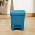 thumbnail image 2 of Clearance Hgeijl 10L Gallon Trash Can Plastic Step On Kitchen Trash Can Black Compost Bathroom Trash Garbage Can Kitchen Trash C, 2 of 7
