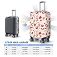 thumbnail image 6 of Daiia Gingerbread Holiday Sweets Luggage Cover, Thickened Washable Travel Luggage Covers, Elastic Unique Baggage Covers for 18-20 inch Luggage-Medium, 6 of 9