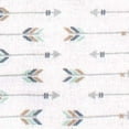 thumbnail image 3 of Luvable Friends Baby Boy Cotton Flannel Receiving Blankets, Boy Feathers 3-Pack, One Size, 3 of 8