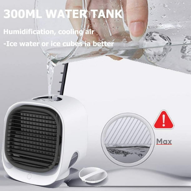 axGear Portable Personal Air Cooler Mini Table Air Conditioner Fan