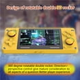 thumbnail image 2 of Wosthever Consola de juegos inalámbrica recargable de 4,0 pulgadas, pantalla grande, portátil, compatible con Bluetooth, consolas de juegos, Almacenamiento y organización del hogar Amarillo 32GB, 2 of 6