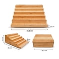 thumbnail image 5 of Callipe Bamboo Skewer Rack Display Stand 180-Hole Design 6 Layers Eco-Friendly Easy Assembly Appetizer Skewers Food Stand, 5 of 7