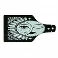 thumbnail image 1 of Moon Rays Cutting Board, Theme Inspired Sun and Crescent Depiction in Astrological Style, Decorative Tempered Glass Cutting and Serving Board, in 3 Sizes, by Ambesonne, 1 of 2