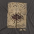 thumbnail image 2 of Harry Potter Marauders Map Women's T Shirt, Charcoal, Large, 2 of 6