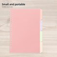 thumbnail image 4 of NICEXMAS Binder Dividers Pastel Colors Material 4Pcs, 4 of 6