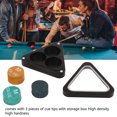 thumbnail image 4 of 3 Pcs Embouts de Queue de Billard 13mm, Têtes de Queue de Billard Portables de Remplacement avec Boîte de Rangement, 4 of 8