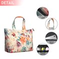 thumbnail image 2 of Pioneer Flower Floral Print Pattern Travel Tote Bags for Women Carry On,Large Weekender Bags for Women Travel,Multi Functional Duffle Bag for Work,Shopping,Sports, 2 of 5
