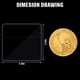 thumbnail image 2 of Fundas para monedas, de PVC, 150 unidades, transparentes, 2 of 7